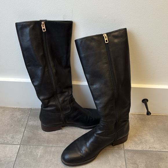 Black Coach riding boots - Picture 3 of 5